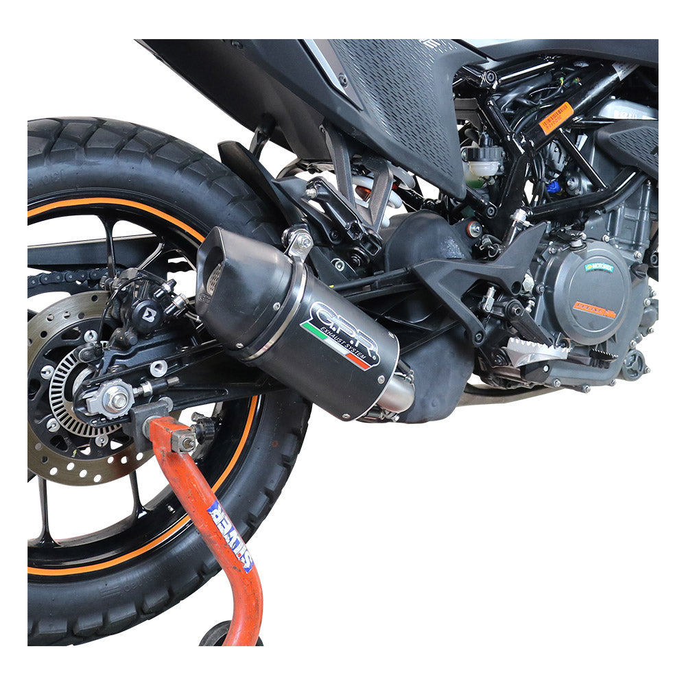 Escape GPR Furore Nero Slip-On para KTM 390 Adventure SW 2021-2024
