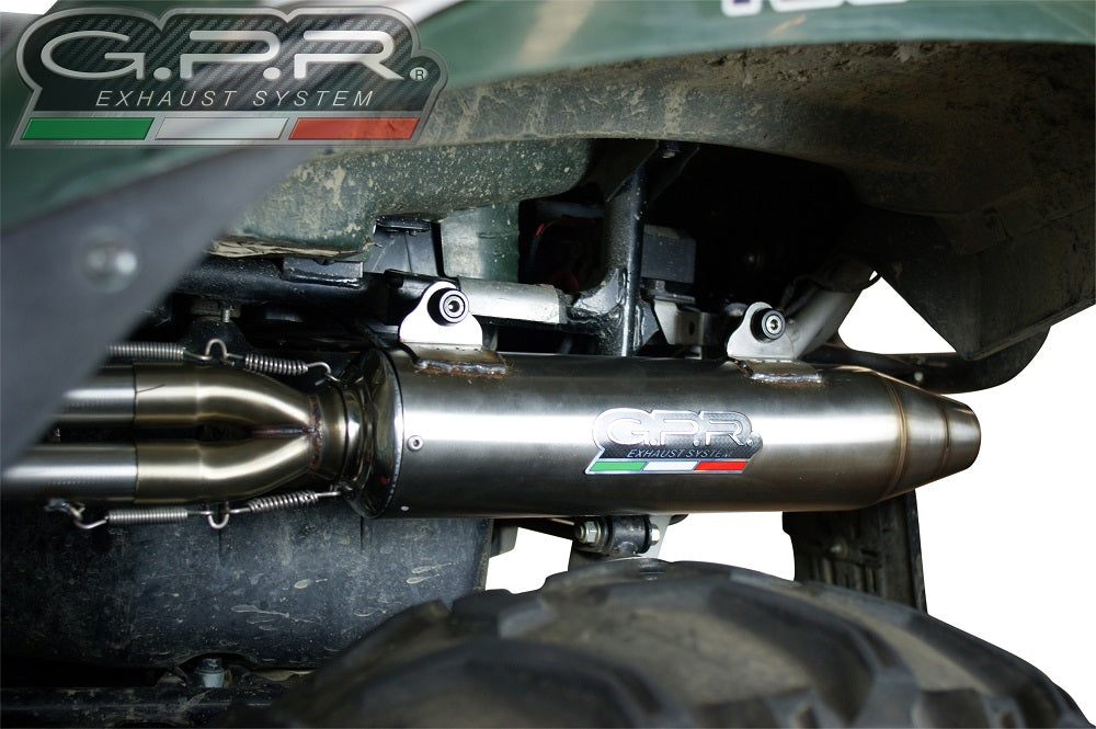Escape GPR Deeptone ATV Kawasaki BRUTE FORCE 750 2005-2011 Sistema completo