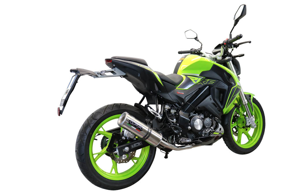 Escape Keeway Rkf125 2018-2020 GPR M3 Inox Sistema completo