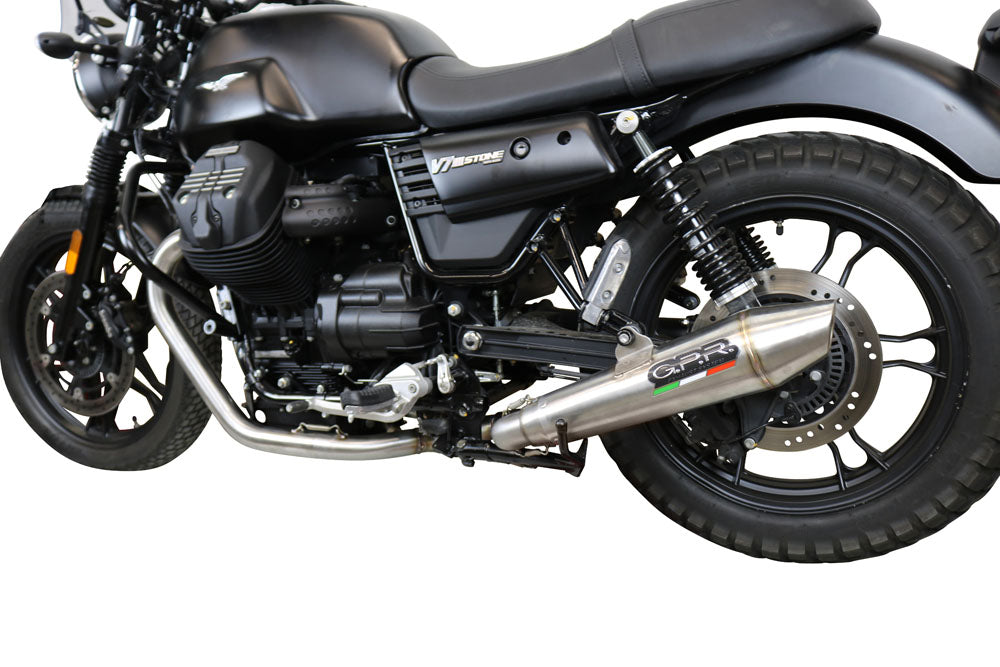 Moto Guzzi V7 III Special V7 III Stone V7 III Carbon 2017-2018 Exhaust GPR Vintacone Full System Race