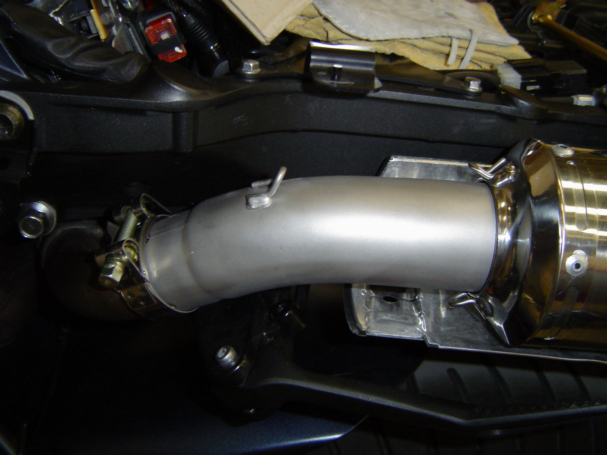 Yamaha MT01 2005-2011 Exhaust GPR Inox Tondo Dual Slip On