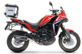 Moto Morini X-CAPE 650 2021-2024 Top Case 45 Liters GPR TECH Silver Aluminum