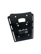 Moto Morini X-CAPE 650 2021-2024 e5 Top Case Mounting Plate 35 Liters - 55 Liters GPR TECH Black Aluminum