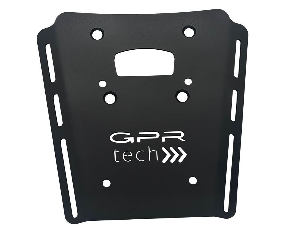 Baúl Top Case Moto Morini X-CAPE 650 2021-2024 35 Litros GPR TECH Aluminio Plateado