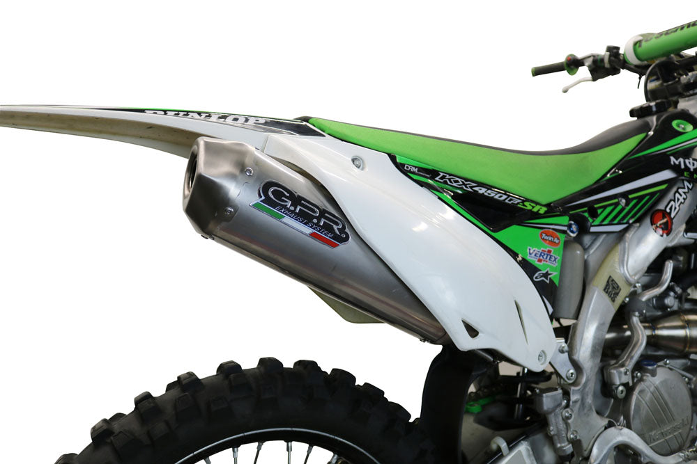 Kawasaki KX450F 2012-2015 Exhaust GPR Pentacross Inox Full System