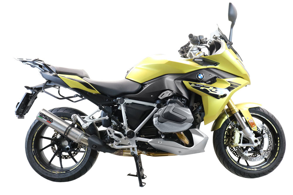 BMW R1250R R1250RS 2019-2020 Exhaust GPR M3 Titanium Natural Slip-On