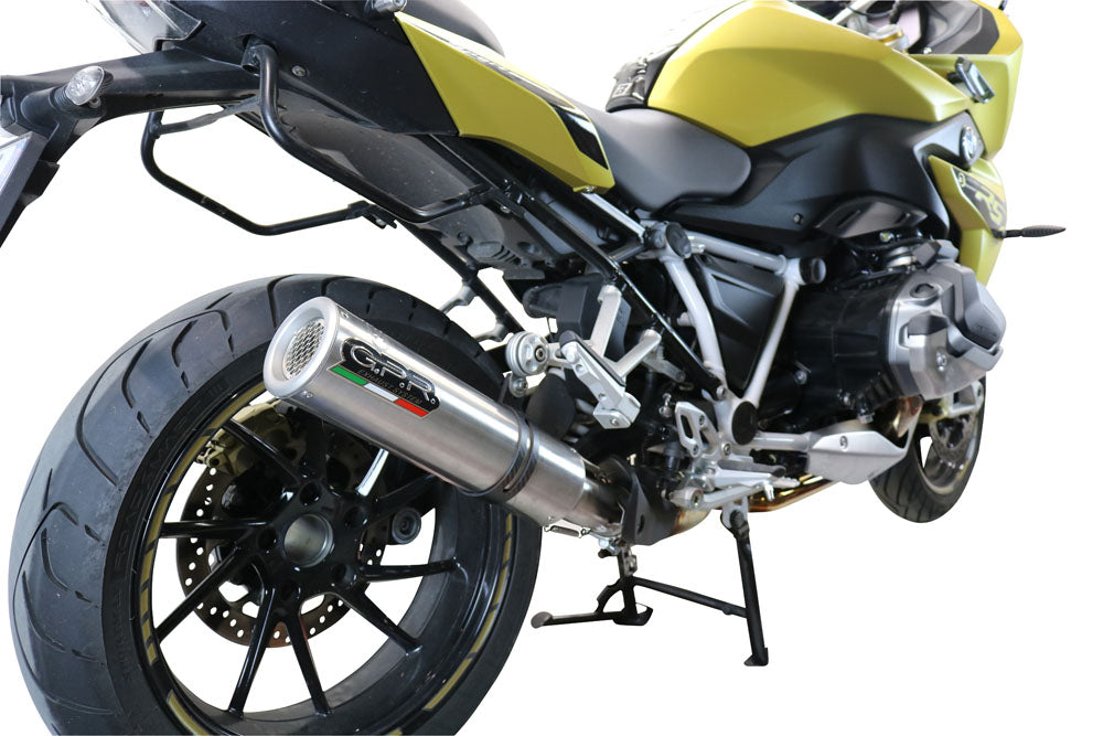 BMW R1250R R1250RS 2021-2024 Exhaust GPR M3 Titanium Natural Slip-On