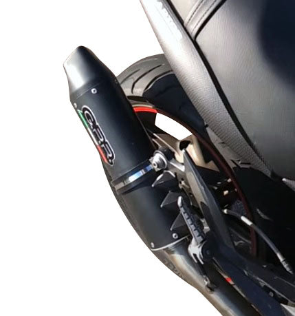 Escape Cagiva XRaptor 1000 2000-2002 GPR Furore Nero Dual Slip On