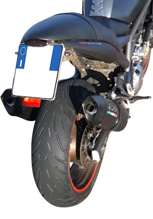 Escape Cagiva XRaptor 1000 2000-2002 GPR Furore Nero Dual Slip On