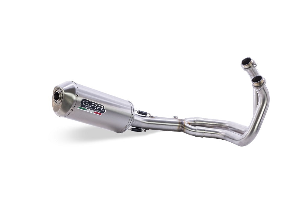 Yamaha Tracer 700 2020-2021 Exhaust GPR Satinox Full System