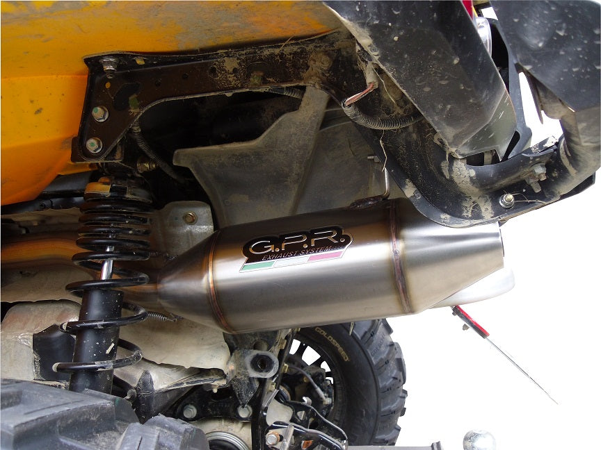Escape GPR Deeptone para ATV Can-Am Outlander 1000 MAX XMR XTP 2012-2023, sin cordones
