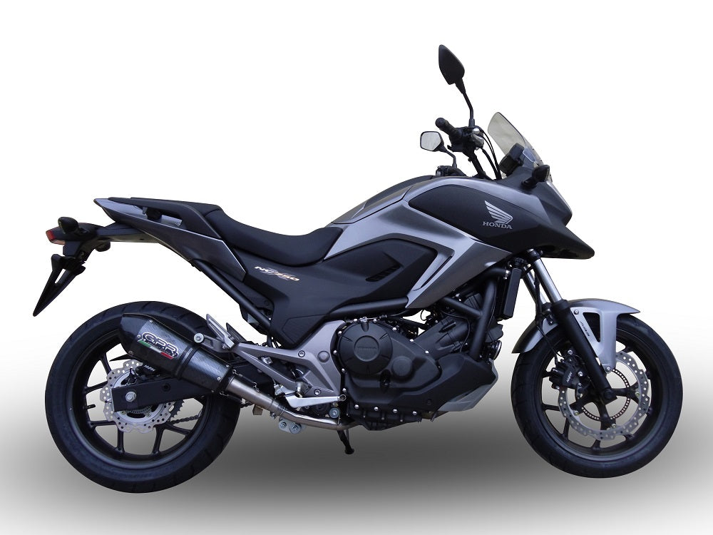 Escape GPR Ghisa Slip-On para Honda NC750X NC750S DCT 2014-2015