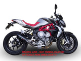 Mv Agusta Brutale 800 2017-2020 Exhaust GPR Furore Evo4 Nero Slip-On