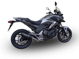 Escape GPR Furore Nero Slip-On para Honda NC750X NC750S DCT 2014-2015