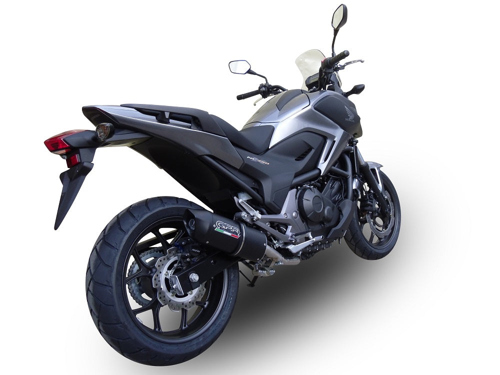 Escape GPR Furore Nero Slip-On para Honda NC750X NC750S DCT 2014-2015