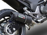 Escape GPR Furore Nero Slip-On para Honda NC750X NC750S DCT 2014-2015