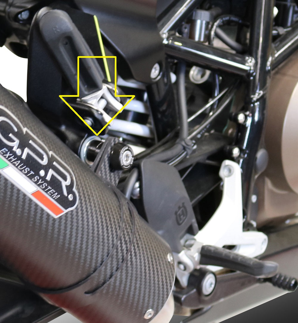 Husqvarna Vitpilen 701 2018-2020 Exhaust GPR Furore Evo4 Nero Slip-On