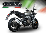 Yamaha XSR700 2021-2024 Exhaust GPR Albus Ceramic Full System