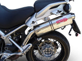 Moto Guzzi Stelvio 1200 4V 2008-2010 Exhaust GPR Trioval Slip-On Race
