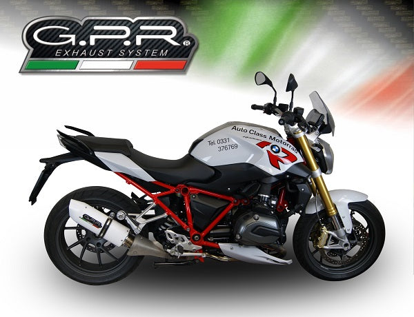 BMW R1200R 2015 LC 2015-2016 Exhaust GPR Albus Ceramic Slip-On
