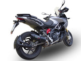 Aprilia CAPONORD 1200 2013-2016 Exhaust GPR Furore Nero Slip-On