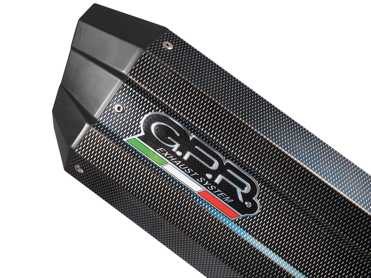 BMW R1200RS LC 2017-2019 Exhaust GPR Sonic Poppy Slip-On