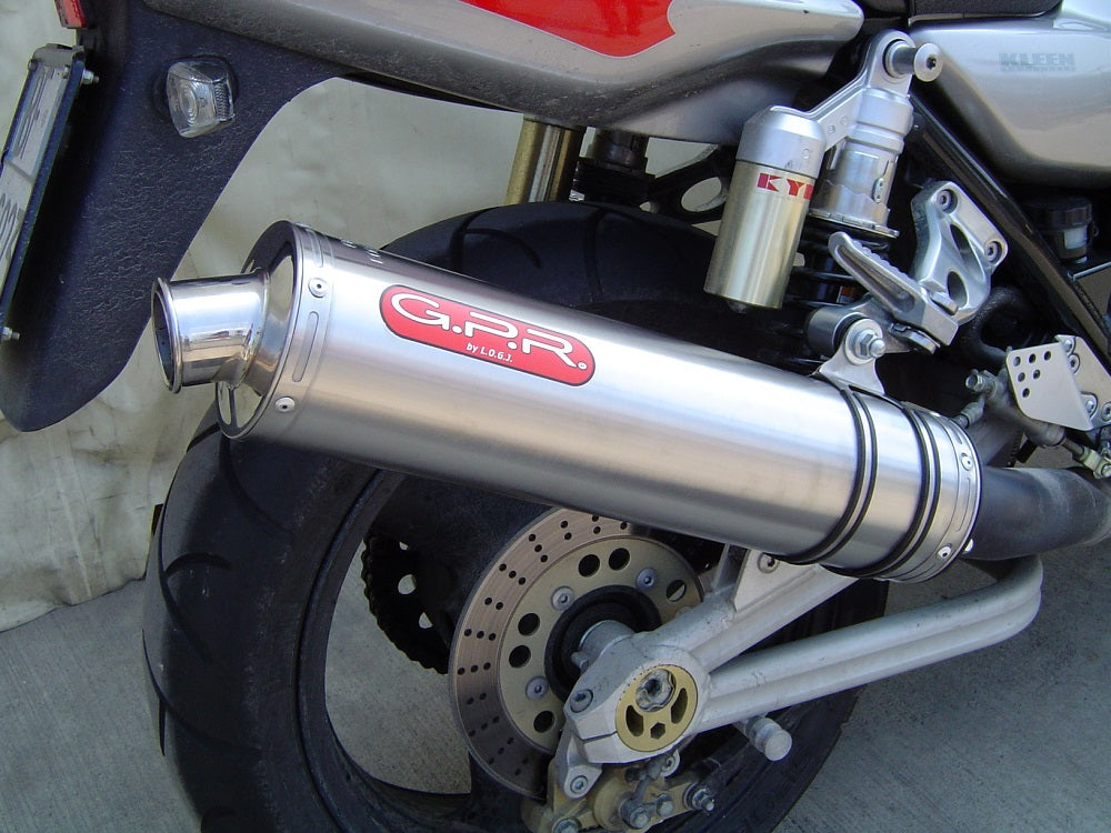 Kawasaki ZRX1200 2002-2008 Exhaust GPR Inox Tondo Bolt-On