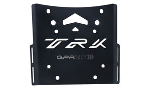 Benelli Trk 502 X 2021-2024 e5 Top Case Mounting Plate 35 Liters - 55 Liters GPR TECH Black Titanium - photo 1