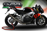 Aprilia RSV4 1000 2017-2020 Exhaust GPR M3 Inox Slip-On
