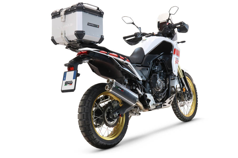 Yamaha Tenere 700 2025-2026 Top Case 45 Liters GPR TECH Silver Aluminum