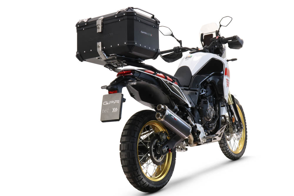 Yamaha Tenere 700 2025-2026 Top Case 45 Liters GPR TECH Black Aluminum