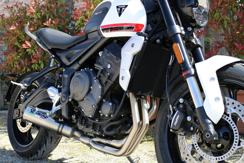 Triumph Trident 660 2021-2024 Exhaust GPR M3 Inox Full System Low Level