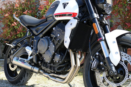 Triumph Trident 660 2025-2026 Exhaust GPR M3 Inox Full System Low Level - photo 9