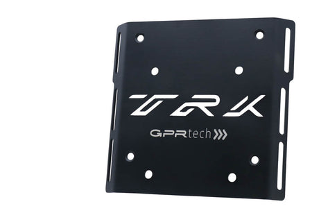 Benelli Trk 502 X 2017-2020 e4 Top Case Mounting Plate 55 Liters GPR TECH Black Aluminum - photo 3