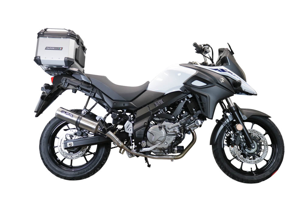 Suzuki V-Strom DL 1000 2014-2016 Top Case 35 Liters GPR TECH Silver Aluminum
