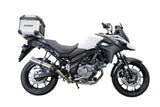 Baúl superior Suzuki V-Strom 650 2021-2024 35 litros GPR TECH Aluminio plateado