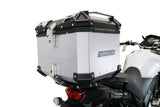 Suzuki V-Strom DL 1000 2014-2016 Top Case 35 Liters GPR TECH Silver Aluminum