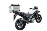 Baúl superior Suzuki V-Strom DL 1000 2017-2019 55 litros GPR TECH Aluminio plateado