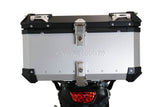 Suzuki V-Strom DL 1000 2014-2016 Top Case 55 Liters GPR TECH Silver Aluminum