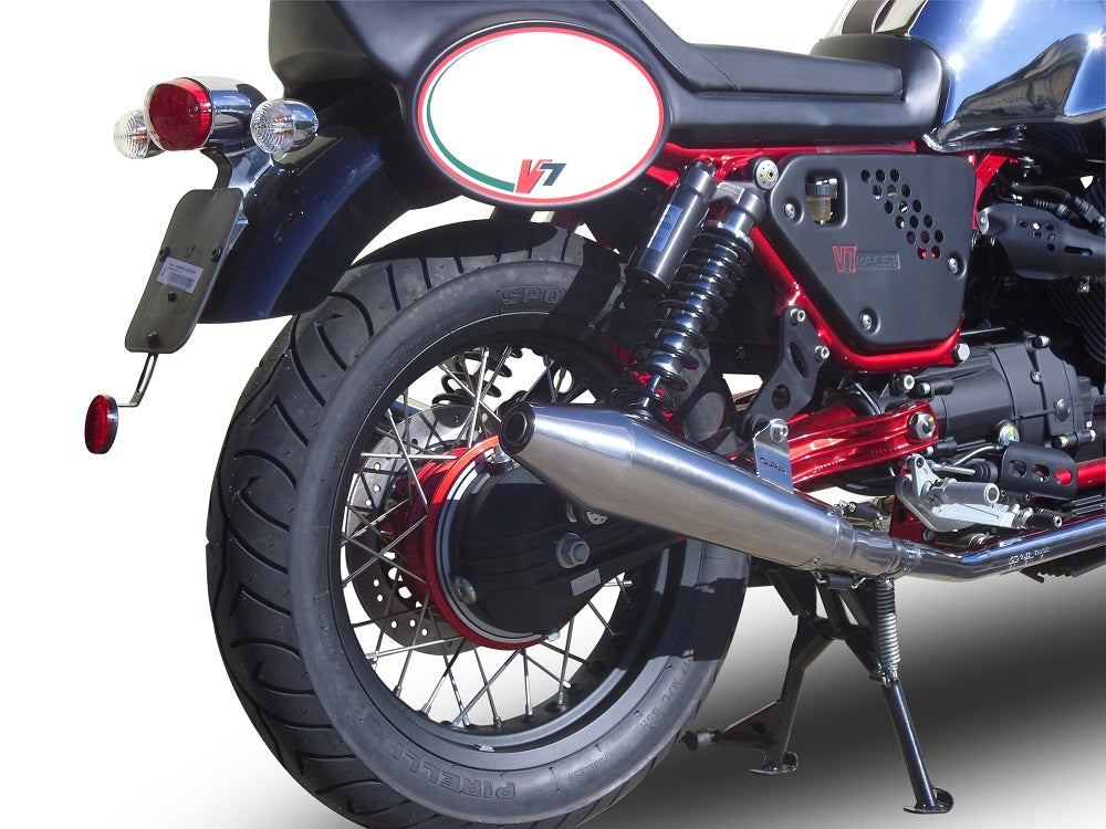 Moto Guzzi V7 (I - II) Racer 2010-2016 Exhaust GPR Vintacone Dual Slip On Race