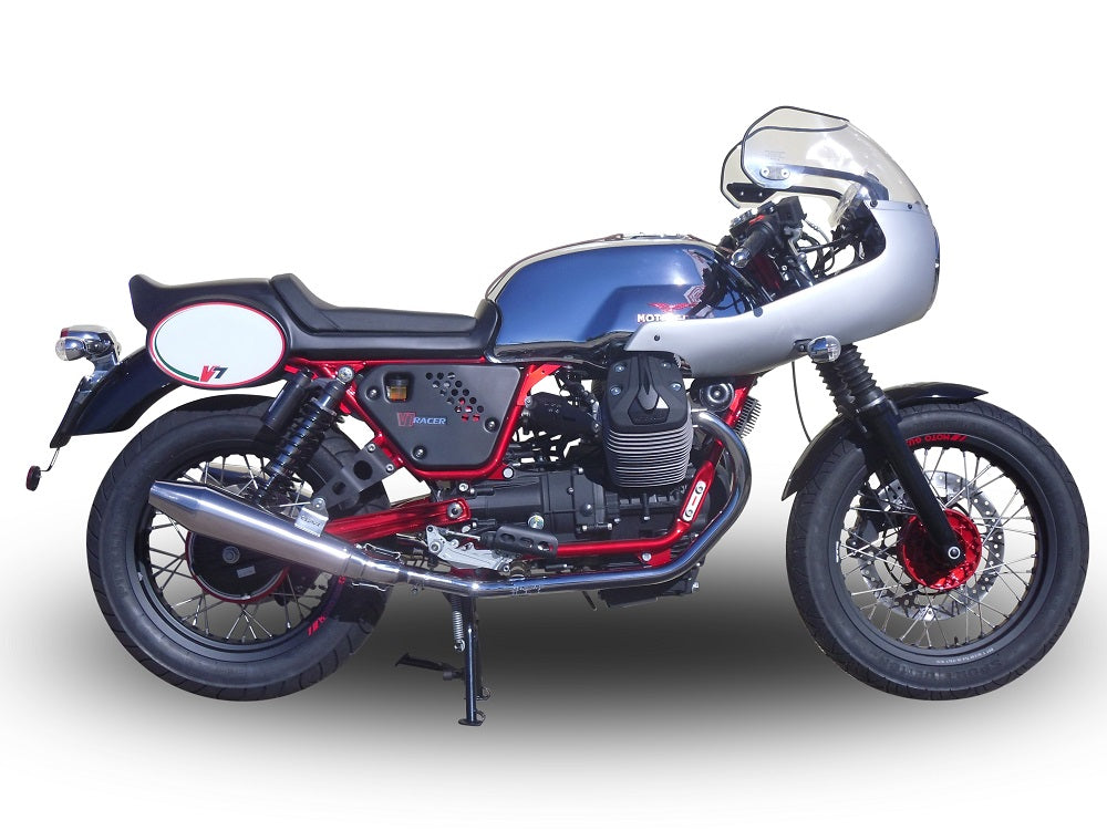 Moto Guzzi Nevada 750 2008-2014 Exhaust GPR Vintacone Dual Slip On Race
