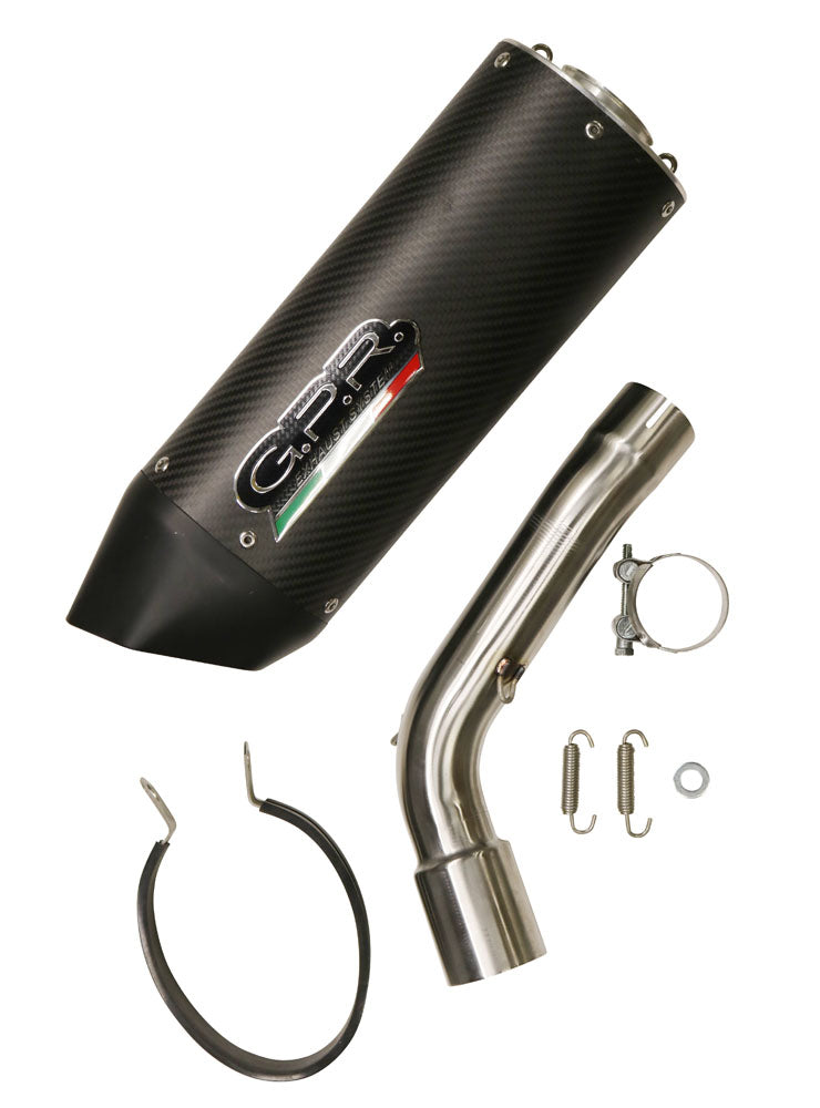 Kawasaki Versys 1000 2021-2024 Exhaust GPR Furore Evo4 Nero Slip-On