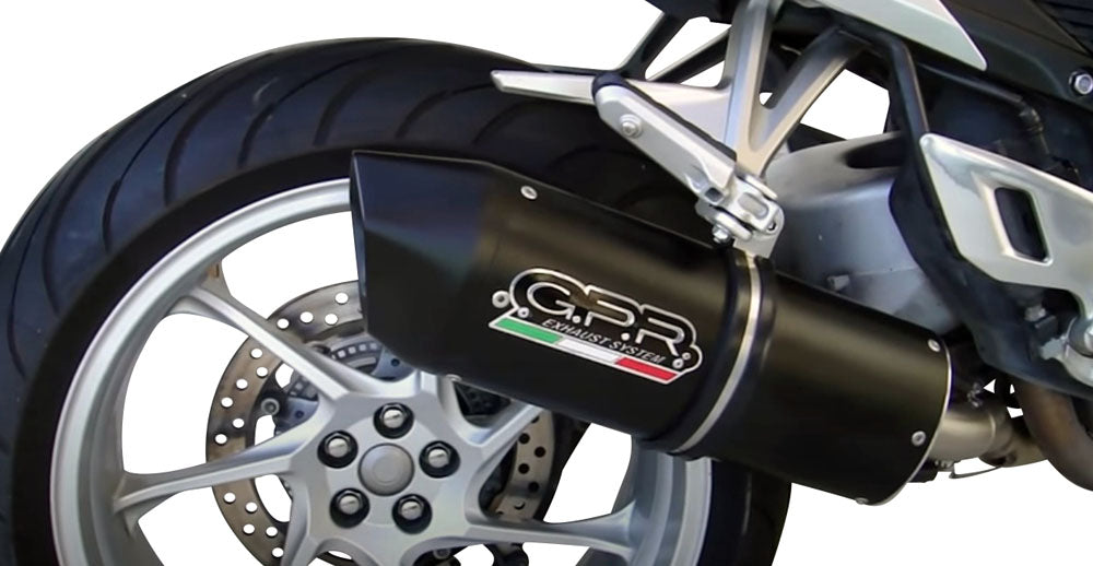 Escape GPR Furore Nero Slip-On para Honda VFR1200F 2010-2016