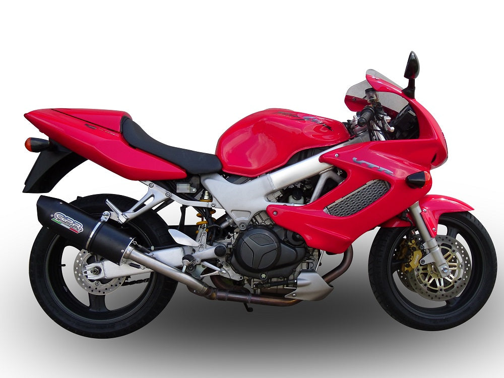 Escape GPR Furore Nero Dual Slip On para Honda VTR1000F Firestorm 1997-2007
