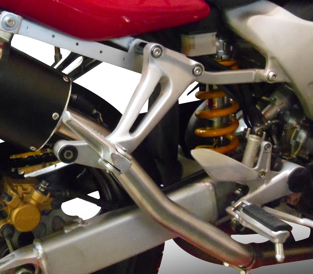 Escape GPR Trioval de doble deslizamiento de alto nivel para Honda VTR1000F Firestorm 1997-2007