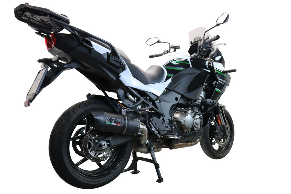 Kawasaki Versys 1000 2019-2020 Exhaust GPR Furore Evo4 Nero Slip-On