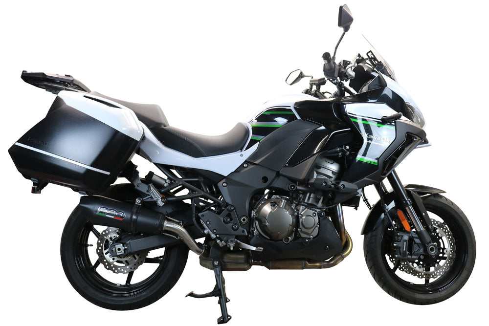 Kawasaki Versys 1000 2021-2024 Exhaust GPR Grand Prix Evo Poppy Slip-On - photo 4