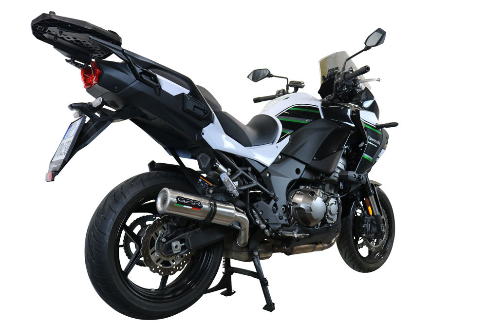 Kawasaki Versys 1000 2019-2020 Exhaust GPR M3 Inox Slip-On