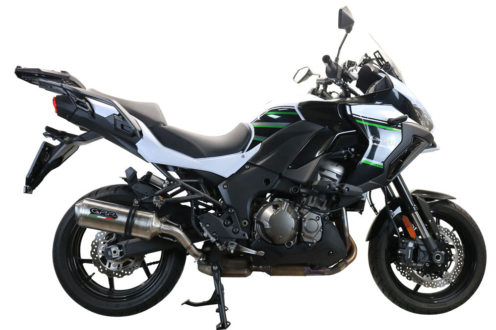 Kawasaki Versys 1000 2021-2024 Exhaust GPR Satinox Slip-On