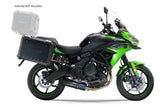 Kawasaki Versys 650 2023-2024 Side Cases 38 Liters + 38 Liters GPR TECH Black Aluminum